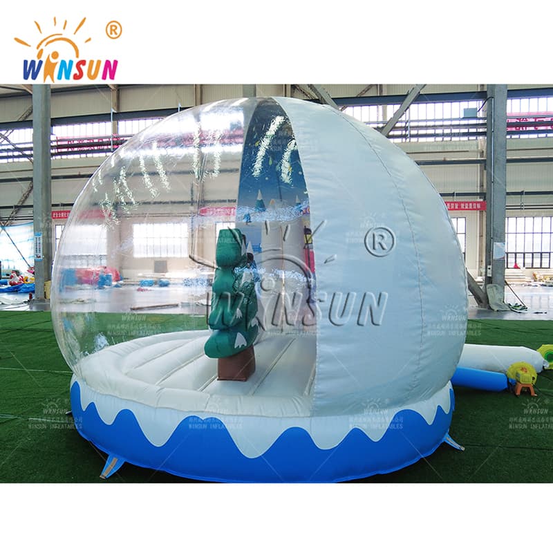 Christmas Inflatable Snow Globe with snowman