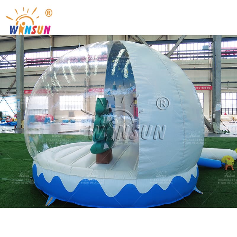 Christmas Inflatable Snow Globe with snowman