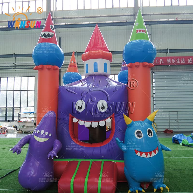 Monster Theme Inflatable Jumping Castle