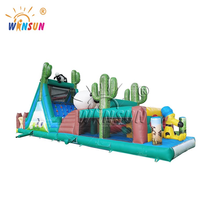 Shaun the Sheep Inflatable Obstacle Course
