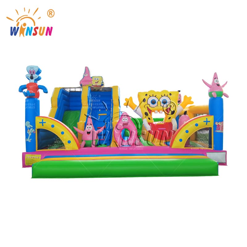 Spongebob Inflatable Playground