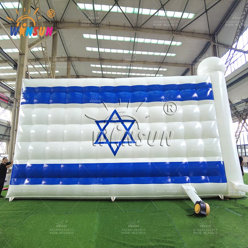 Inflatable Israeli Flag Model