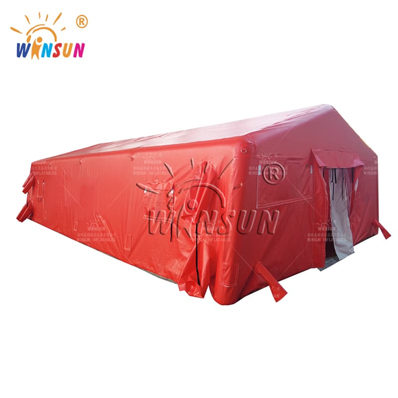 Custom Airtight Inflatable Military Tent Outdoor Use