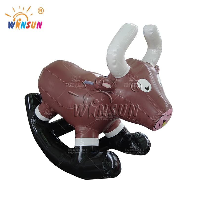 Inflatable Rocking Bull