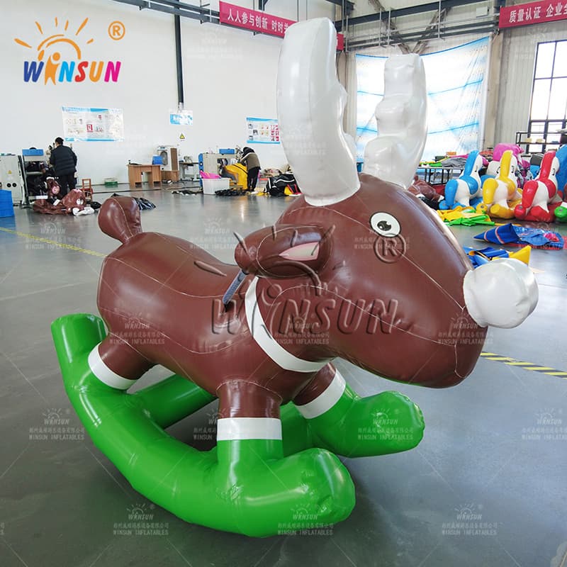 Inflatable Rocking Deer