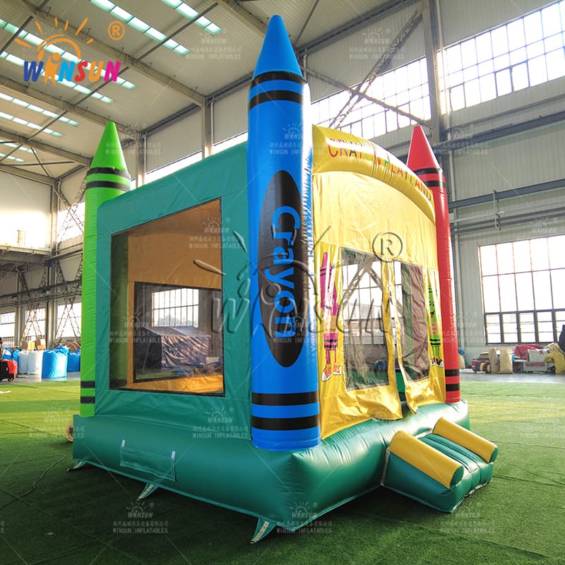 Inflatable Crayon Playland