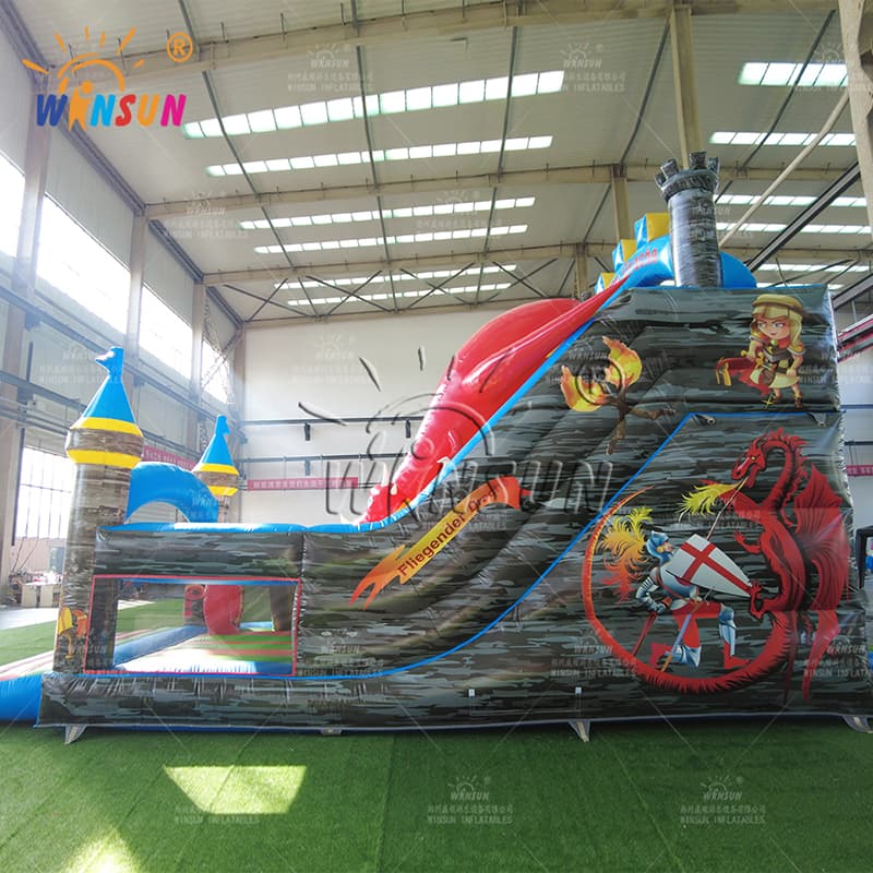 Inflatable Dragon Age Dry Slide