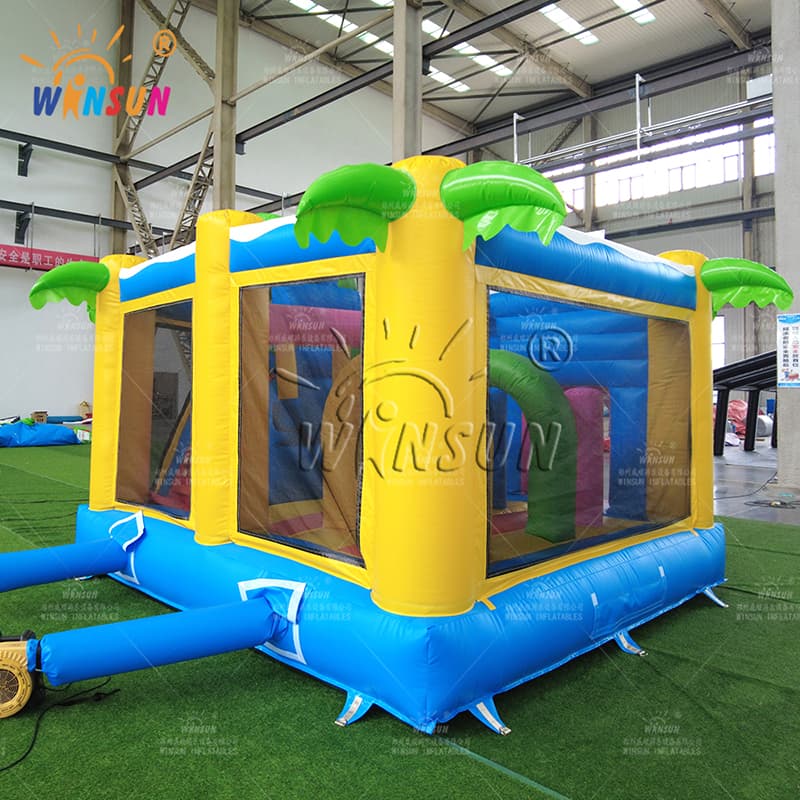 Shark Attack Combo Inflatable Bounce Slide