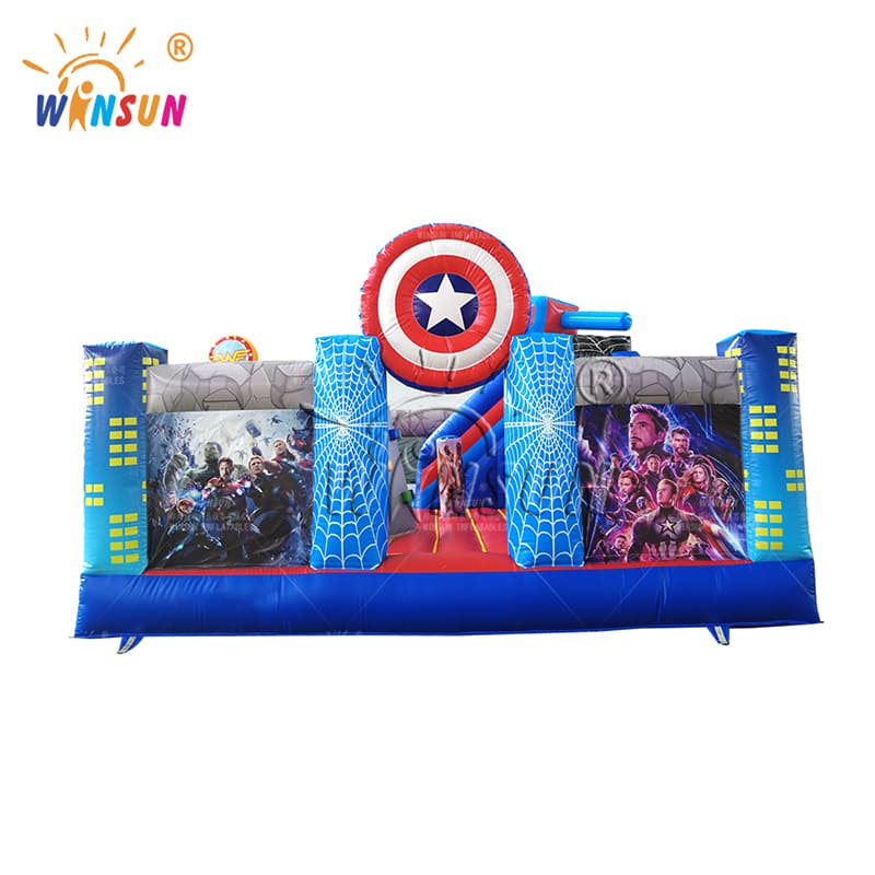 Avengers Theme Inflatable Play Land