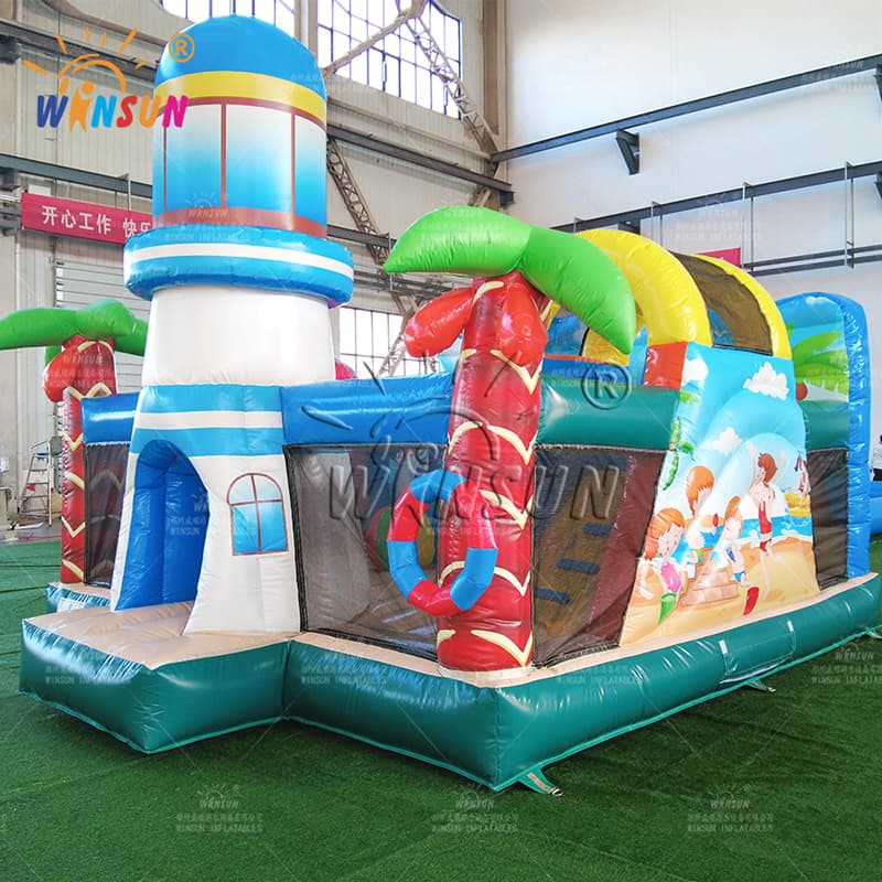 Beach Theme Inflatable Jumper Combo
