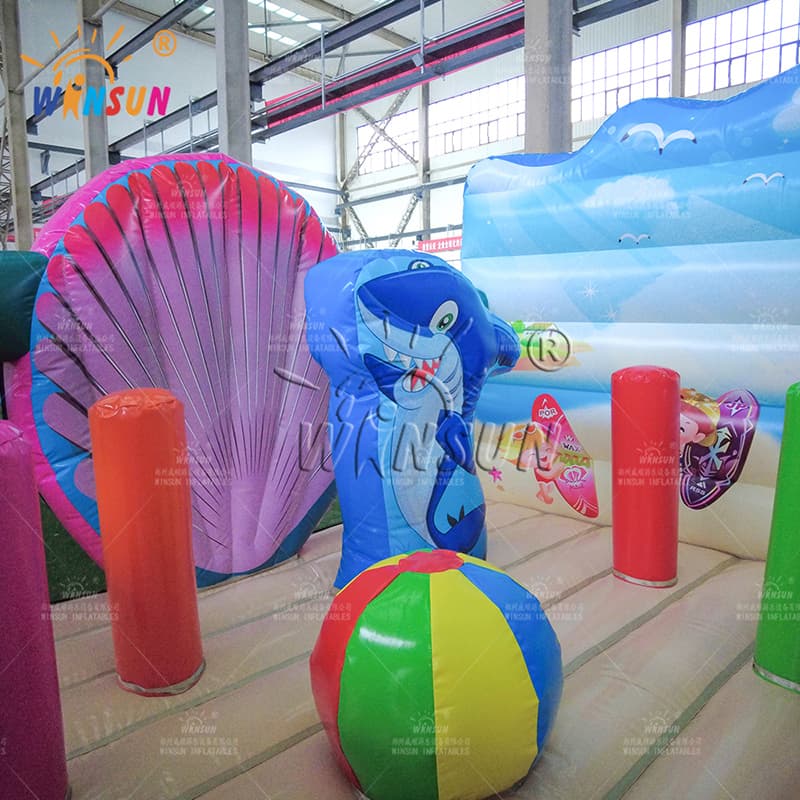 Beach Theme Inflatable Jumper Combo