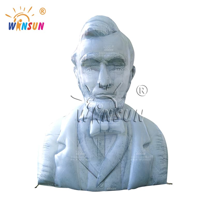 Inflatable Abraham Lincoln Statue