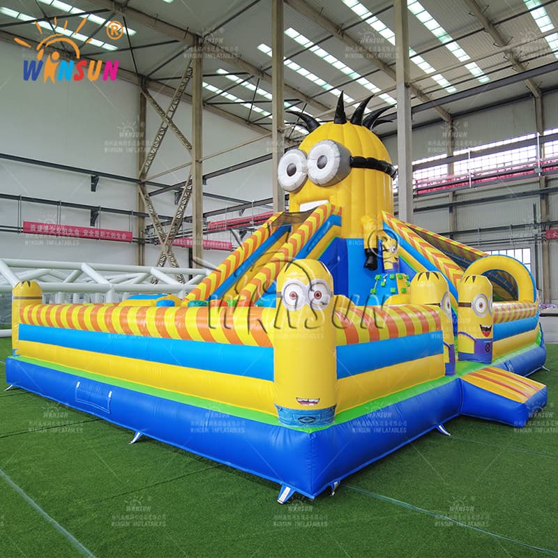 Minions Inflatable Obstacle Course Playground