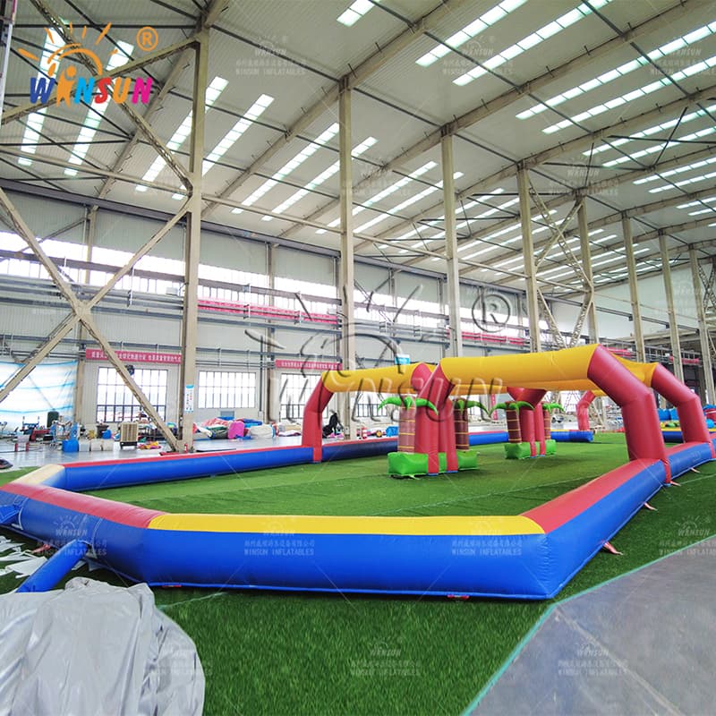 Inflatable Race Track Interactive Arena