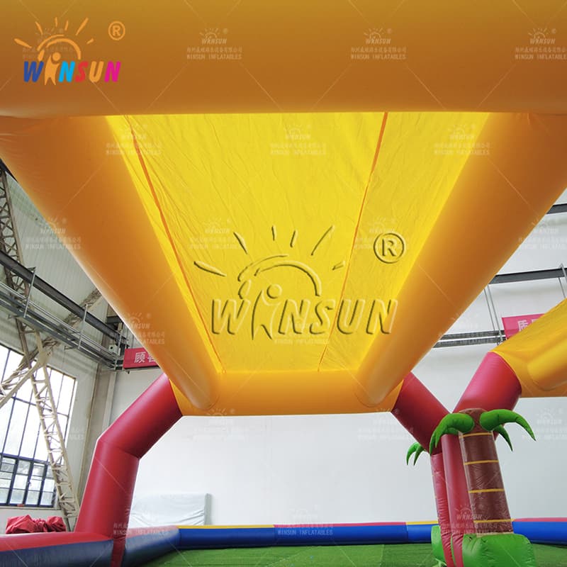 Inflatable Race Track Interactive Arena