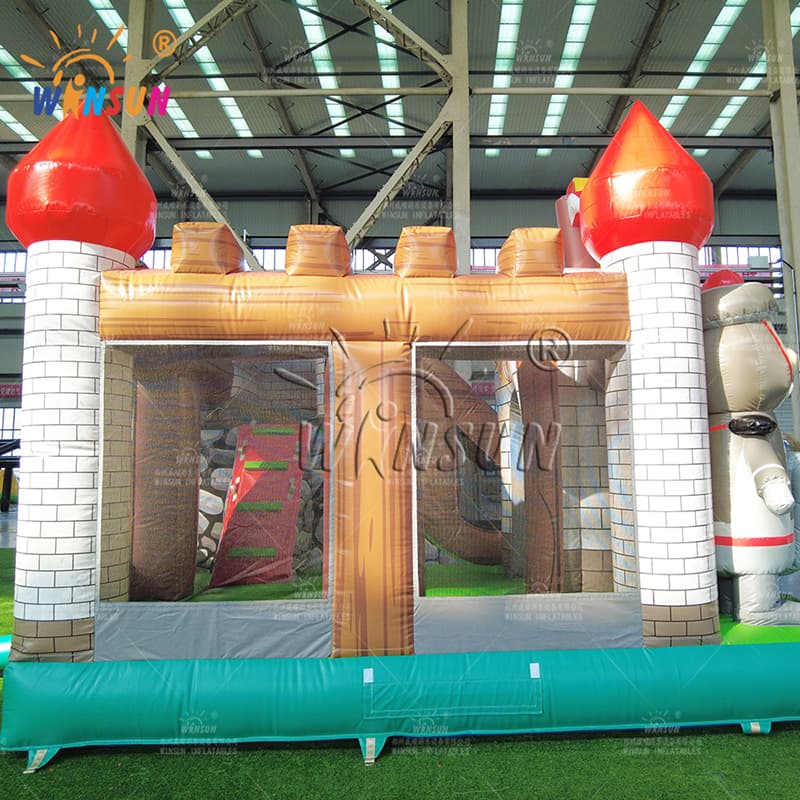 Inflatable Jumping Castle Knight Combo
